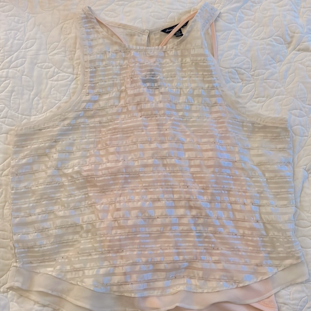 American eagle beaded tank